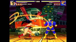 Mugen Wonder Woman Vs Marvel Comics (Cyclops