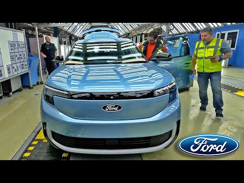 Thumbnail for Ford Explorer Production - This is How the Germans make electric SUV by Ford EXP, SUV, Car, Vehicle, Ford EX