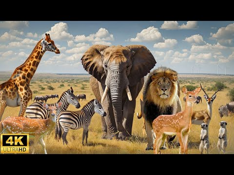 Discover The BEST Wildlife Scene of Wild Animals In 4K - Scenic Relaxation Film