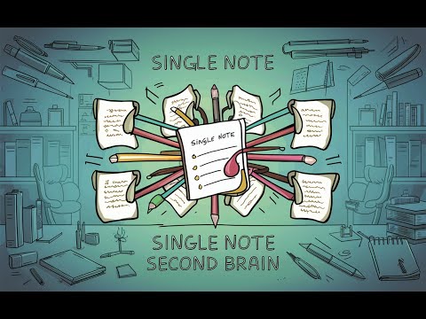 Revolutionize Your Workflow with a Single-Note Second Brain