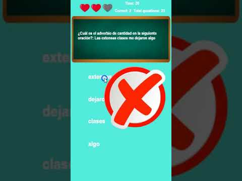 Los Adverbios Juego Educativo Video
