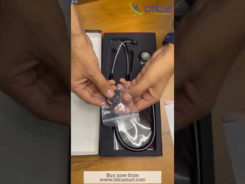 3M Littmann CardiologyIV Stethoscope,Standard-FinishChestpiece,Black,Stainless Stem and Headset,6152