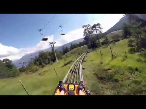 Längste Sommerrodelbahn der Welt - Alpine Coaster Imst
