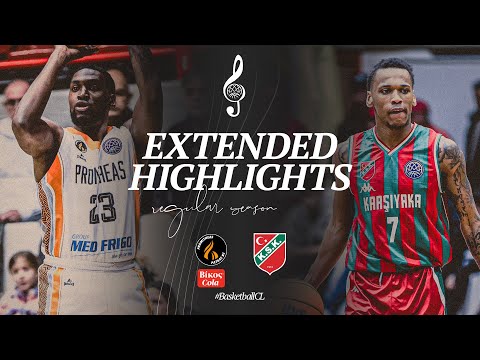 Promitheas Patras BC Vikos Cola v Karsiyaka | Full Game Highlights | #BasketballCL 2024-25