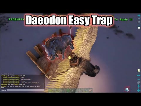 Easy way to tame Daeodon | ARK: Survival Evolved