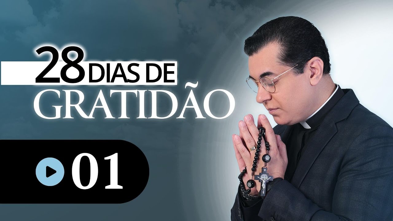 #01 Exercício | CADERNO DA GRATIDÃO - #28 DIAS DE GRATIDÃO / Padre Chrystian Shankar