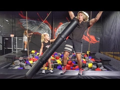 Ultimate Trampoline Park Challenge!!! Video