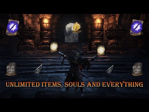 Dark Souls 3: Honest Merchant Mod | Unlimited souls, items, titanite slabs and everything