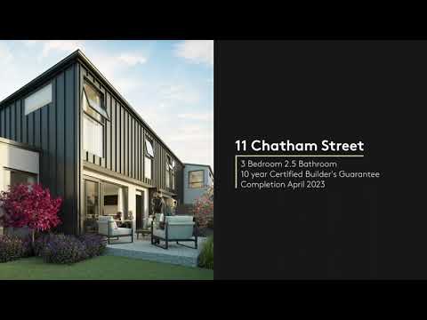 11B Chatham Street, Addington, Canterbury, 3房, 2浴, Townhouse