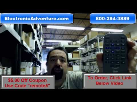 Original Venturer PVS1977G DVD Remote Control Coupon $5 Off -- ElectronicAdventure.com