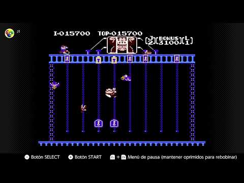 FINAL DE DONKEY KONG J.R (CON NINTENDO SWICHT ONLINE)