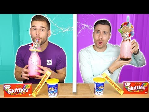 TWIN TELEPATHY FREAKSHAKE CHALLENGE!