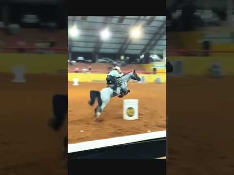 barrel racing Has anyone seen a barrel drum jump?😅