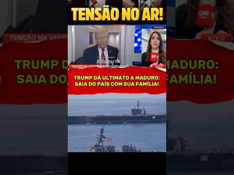 TRUMP x MADURO #trump #maduro #nicolasmaduro #venezuela #direita #patriota #noticia #jornal #globo