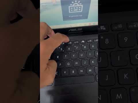 Asus vivobook 14 Backlit keyboard turns on