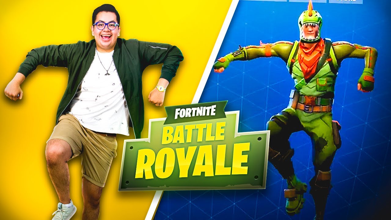 IMITAMOS LOS PASOS DE BAILE MÁS DIVERTIDOS DE FORTNITE