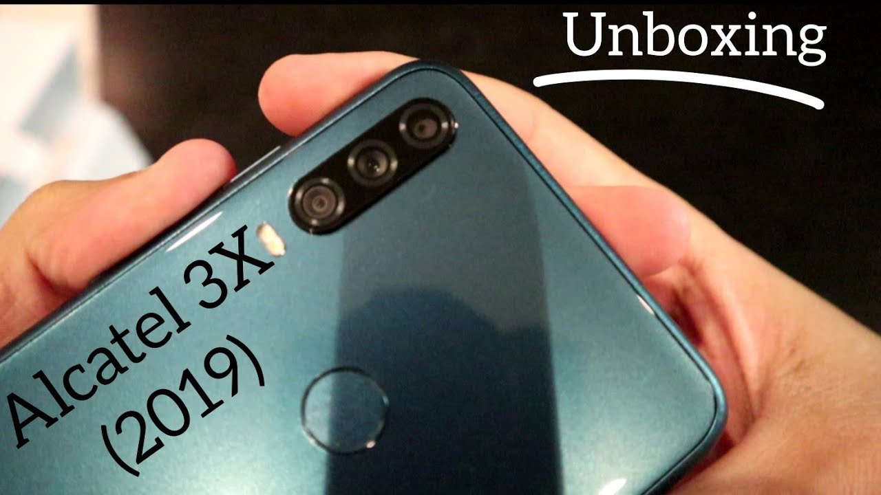 Unboxing : Alcatel 3x (2019)