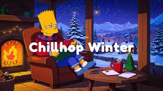 Peaceful Winter Night ✨LoFi Hip Hop Mix | Cozy Beats with Chillhop Window Cabin for Studying