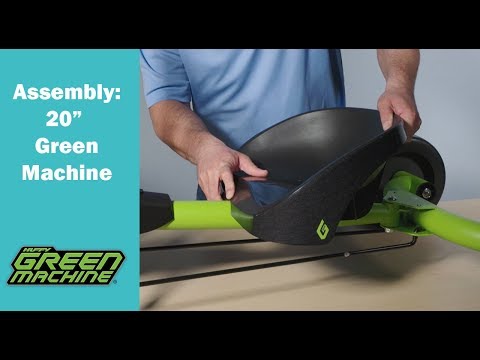 How To Assemble The Green Machine by Huffy