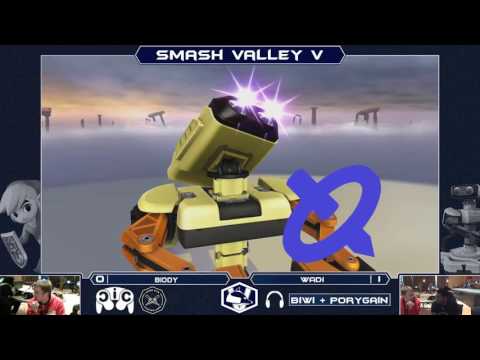Smash Valley V Wii U Singles - Biddy (Toon Link) vs WaDi (R.O.B.) - Winners Semis