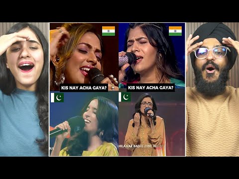 Indian Reaction to Pakistan Idol Vs Indian Idol Part 2 | Which is better? | Raula Pao