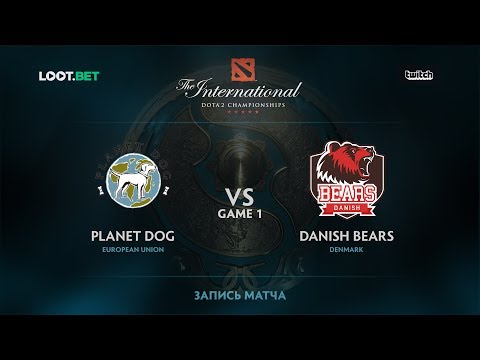 Planet Dog vs Danish Bears, Game 1, The International 2017 EU Qualifier