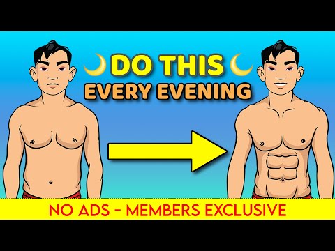 No Ads Daily Routine You MUST Do To LOSE MAN BOOBS