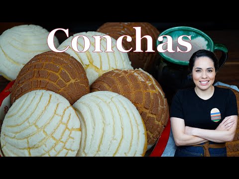 THE BEST TRADITIONAL Mexican CONCHAS | Mexican SWEET BREAD recipe | PAN DULCE recipe