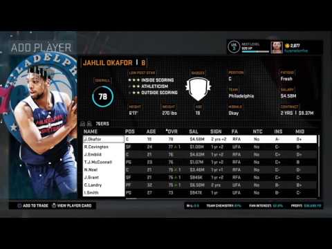 NBA 2K16 lakers mygm.Ep1