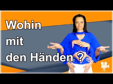 Wohin mit den Händen beim Vortrag? | Schauspielerin erklärt Körpersprache