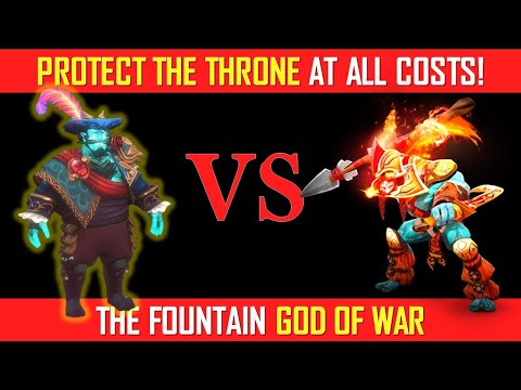Storm Spirit vs Huskar - The Fountain God Of War!
