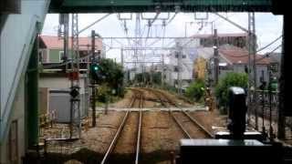 preview picture of video 'JR Nambu Line driver's view from Tachikawa to Kawasaki in Japan'