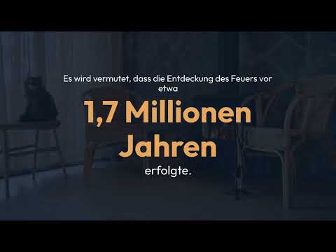 Die Entdeckung des Feuers durch die Mens