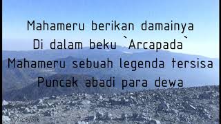 Download lagu Dewa 19 - Mahameru   lirik (Bahasa Indonesia) mp3