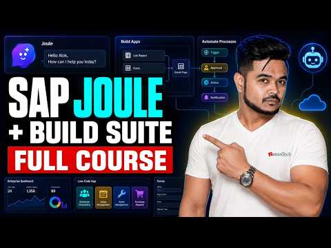 SAP Joule and Build Suite Full Course ZaranTech