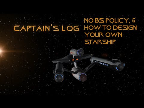 Captains Log - Stardate: 201601.19 - No BS Policy and How To Design Your Own Starship Toolkit