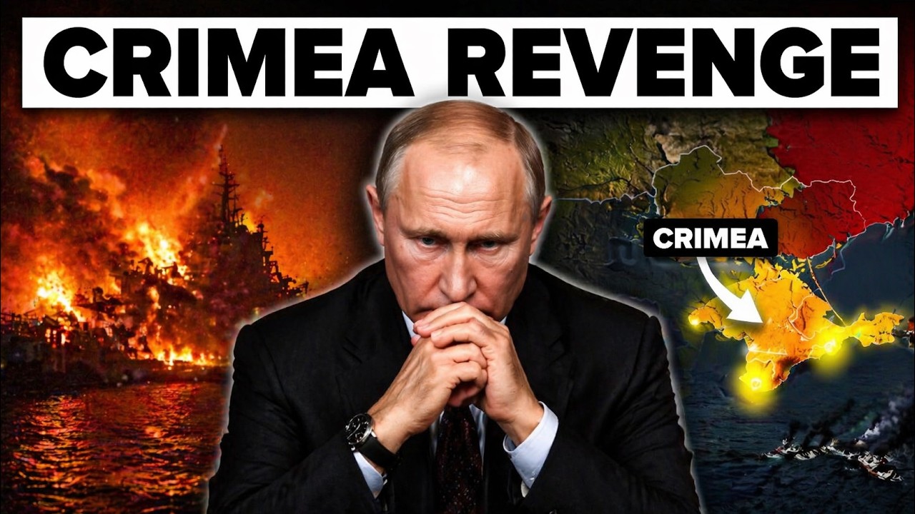 Ukraine Takes MASSIVE Revenge in Crimea... Russian Sailors Flee Like RATS from a Sinking Ship