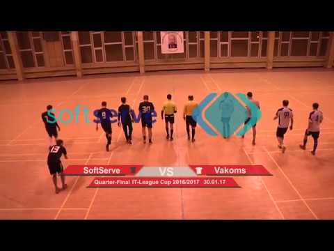 SoftServe 1 - 2 Vakoms (IT-League Cup 2016/2017, Quarter-Final Highlights)