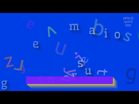 GERMANIOUS - HOW TO SAY GERMANIOUS? #germanious