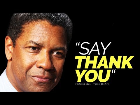 Say "Thank You" - A Motivational Video On The Importance Of Gratitude