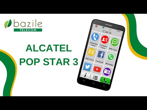 Présentation du téléphone Alcatel Pop Star 3 Basse Vision - Bazile Telecom