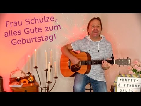 Frau Schulze, alles Gute zum Geburtstag!