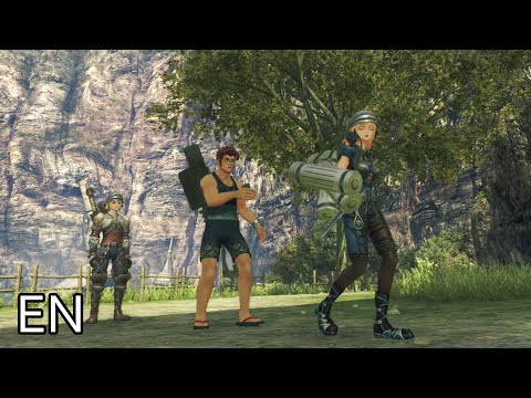 Xenoblade Chronicles Definitive Edition Cutscene 010 – Enter Tephra Cave – ENGLISH