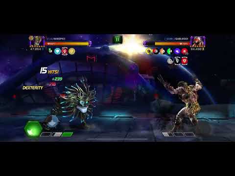 Warlock vs Node 44 Wolverine WPX | MCOC Alliance War