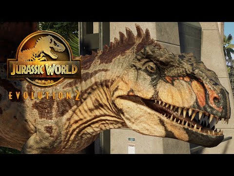 Giganotosaurus vs T-Rex, Spinosaurus, Carcharodontosaurus, Acrocanthosaurus & Indominus Rex - JWE 2