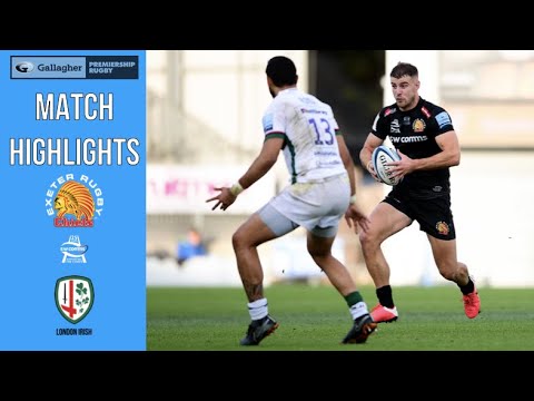 EXETER CHIEFS V LONDON IRISH - GALLAGHER PREMIERSHIP RD 21 HIGHLIGHTS