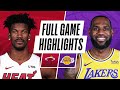 HEAT at LAKERS | FULL GAME HIGHLIGHTS | February 20, 2021