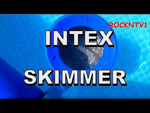 INTEX Deluxe POOL SKIMMER easy set up instructions