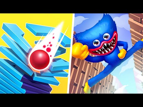 ⭐ Stack Ball, Stretch Legs Jump King - Satisfying Mobile Walkthrough Game Android (Part 1)