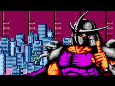 Teenage Mutant Ninja Turtles: The Hyperstone Heist (Genesis) Playthrough